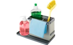 Metaltex Tidytex Spülbecken-Organizer Hellgrau -Freien Camping Geschäft 252751 1808101