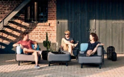 One Bar Element 2 Aufblasbarer Sessel / Sitzelement Light Grey / Green -Freien Camping Geschäft 365735 2596813