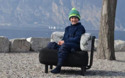 One Bar Element 1 Aufblasbarer Sessel / Sitzelement Light Grey / Green -Freien Camping Geschäft 365744 2413685