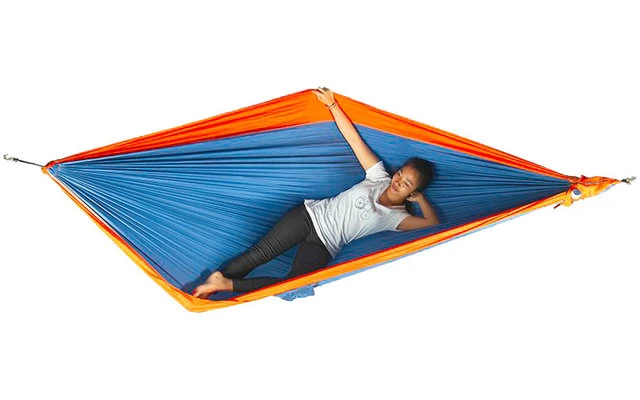 Ticket To The Moon Original Hammock Hängematte Royal Blue / Orange 2 Ticket To The Moon Original Hammock Hängematte Royal Blue / Orange – Bild 2