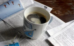 VW Collection T1 Bulli Kaffeetasse 370 Ml Blau -Freien Camping Geschäft 386281 2849108