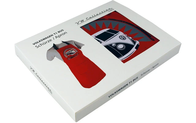 VW Collection T1 Bulli Kochschürze Schwarz 4 VW Collection T1 Bulli Kochschürze Schwarz – Bild 4