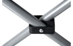 Basic Nature Travelchair Holiday Faltstuhl Schwarz -Freien Camping Geschäft 433725 3303033