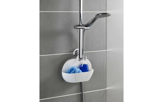 Wenko Dusch-Caddy Cocktail Weiß 2 Wenko Dusch-Caddy Cocktail Weiß – Bild 2