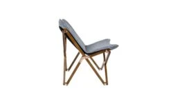 Bo-Camp Bloomsbury Relaxsessel S Grau -Freien Camping Geschäft 517316 3441987