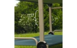 Disc-O-Bed Beinverlängerung 4-er Set Beige -Freien Camping Geschäft 553723 3856926