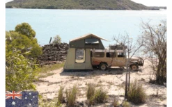 Gordigear Dachzelt 165 Plus Für 3 Personen Mit Vorzelt 165 X 320 Cm Grün