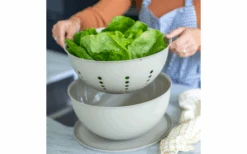 Koziol Sieb Palsby Abtropfsieb Nature Ash Grey -Freien Camping Geschäft 590463 4297415