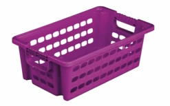 Lockweiler Basic A5 Stapelkorb Brombeer -Freien Camping Geschäft 633079 4378887