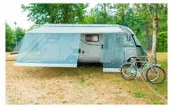 Fiamma Sun View XL 100 Markisenaufsatz Vorderwand Mindestmarkisenlänge 100 Cm -Freien Camping Geschäft 660615 4511973