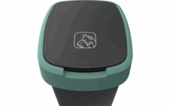 Rotho Twist Abfalleimer Mit Schwing- Und Klappdeckel 10 Liter Horizon Blau -Freien Camping Geschäft 689040 4830122