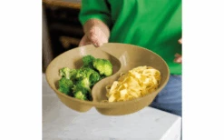 Koziol Connect Separee Menüteller Mit Deckel 1,5 Liter Nature Wood -Freien Camping Geschäft 735290 4917047